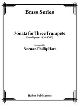 Sonata for Three Trumpets P.O.D cover